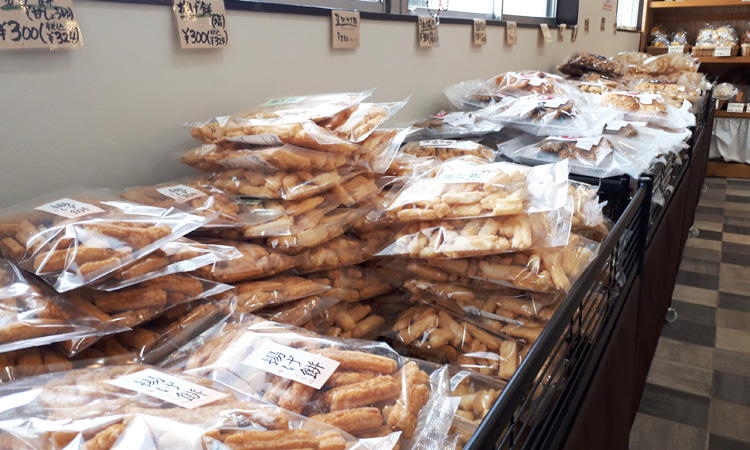 久喜,揚げせんべい,直売店